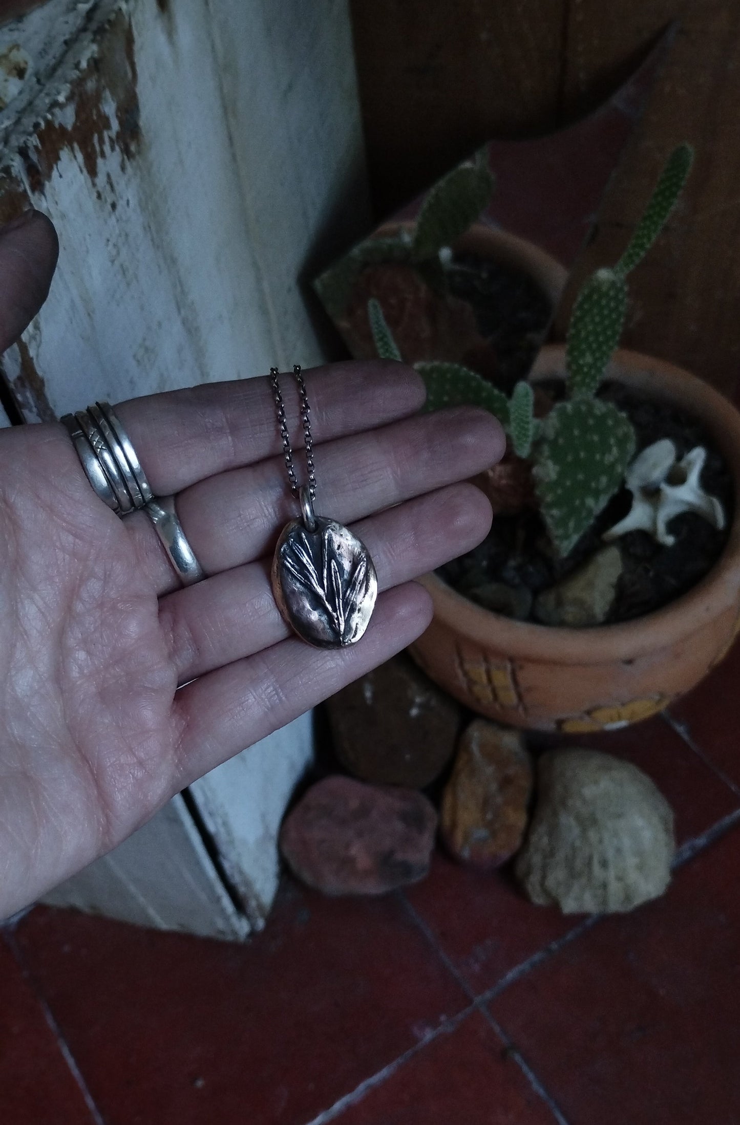 ROMARIN Collier bronze