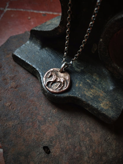 EQUUS CABALLUS Collier bronze