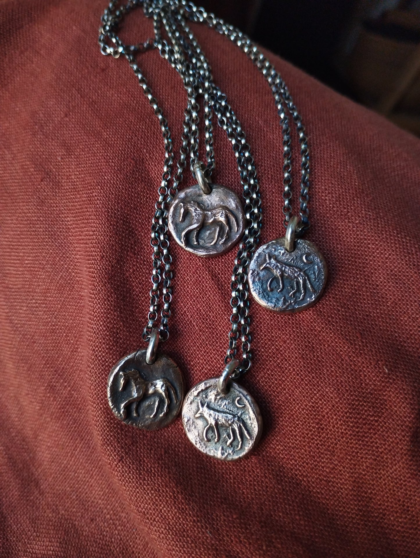 EQUUS CABALLUS Collier bronze