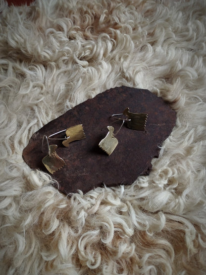 OVEJA TOTEM II Boucles d'oreilles