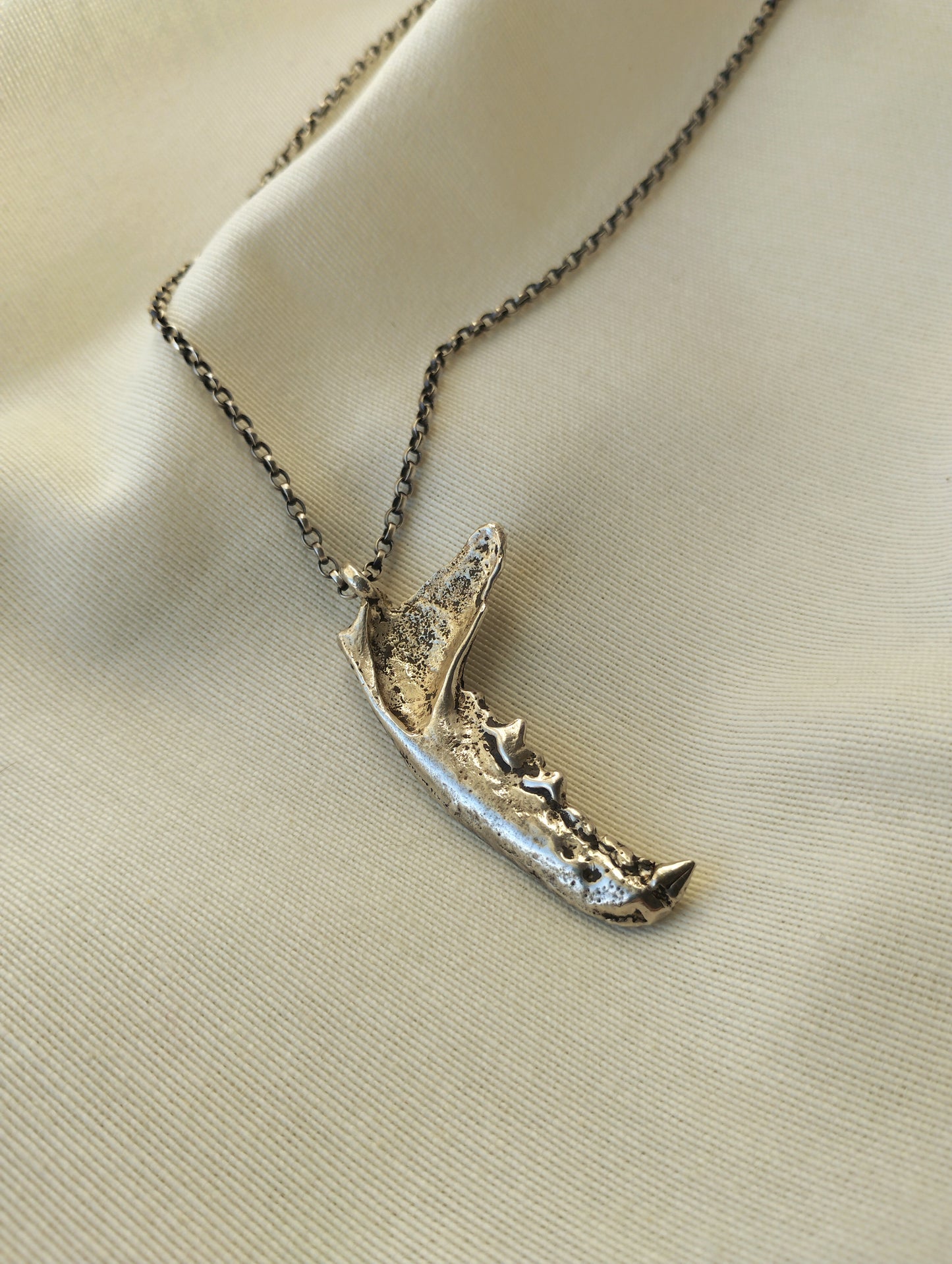 OS SACRÉ Collier argent