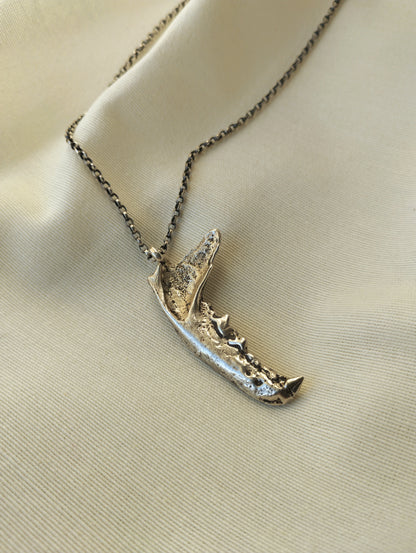 OS SACRÉ Collier argent