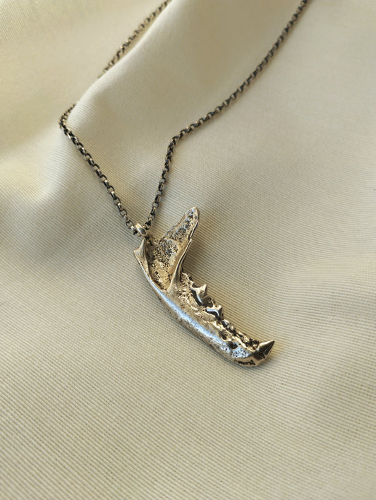 OS SACRÉ Collier argent